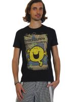 Mr Men Little Miss Black Printed Round Neck T-Shirts