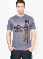 NBA Paul George Pacers Grey Round Neck T-Shirt