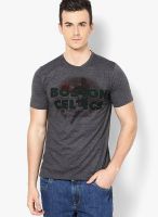 NBA Rajon Rondo Celtics Grey Round Neck T-Shirt