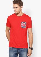 NBA Blake Griffin Clippers Red Round Neck T-Shirt