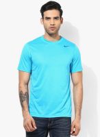 Nike As Legend Aqua Blue Training Round Neck T-Shirt