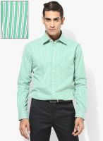 Park Avenue Green Formal Shirt