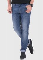 Peter England Light Blue Slim Fit Jeans