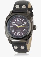 Q&Q DA30J545Y Black/Black Analog Watch