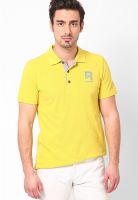 Reebok Lemon Solid Polo T-Shirts