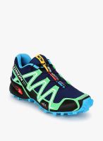 Salomon Speedcross 3 Blue Running Shoes