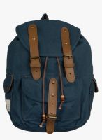 The House of tara Blue Canvas Backpack