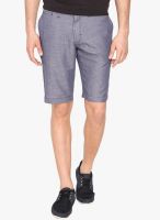 The Indian Garage Co. Solid Grey Shorts