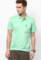 U.S. Polo Assn. Green Polo T-Shirt