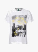 United Colors of Benetton White T-Shirt