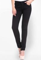 Xblues Black Solid Jeans