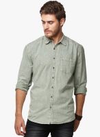 Yepme Olive Regular Fit Casual Shirt