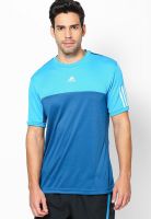 Adidas Blue Tennis Round Neck T-Shirt