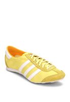 Adidas Originals Aditrack Yellow Sporty Sneakers