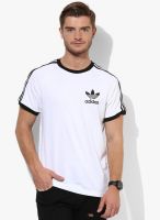 Adidas Originals Sport Ess White Round Neck T-Shirt