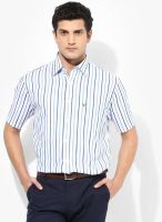 Allen Solly White Slim Fit Casual Shirt