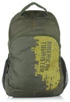 American Tourister Olive/Yellow Backpack