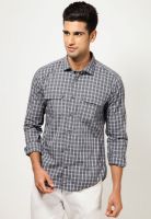 Basics Grey Casual Shirts