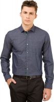 Black Coffee Men's Printed Casual Grey, Black Shirt