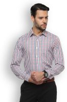 Brooklyn Blues Men's Checkered Casual Multicolor Shirt