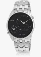 CITIZEN Ao3000-50E-Sor Silver/Black Analog Watch