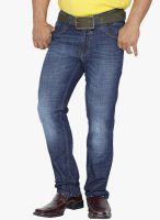 Canary London Blue Low Rise Narrow Fit Jeans