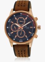 Daniel Klein Dk10619-2 Beige/Black Analog Watch