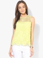 Dorothy Perkins Yellow Solid Blouse