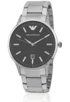 Emporio Armani Ar2457 Silver/Black Analog Watch