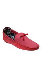 FOSTELO Red Loafers