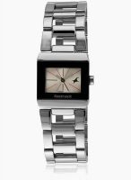 Fastrack 6118Sm01 Silver/Silver Analog Watch