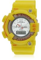 Fluid Fs202-Yl01 Yellow/Yellow Analog & Digital Watch