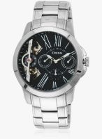 Fossil Fossil Grant Silver/Blackanalog Watch