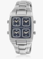 Giordano Gx1333-06-N Black/Blue Analog Watch