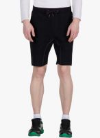 Hypernation Solid Black Shorts