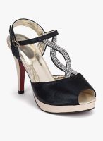 J Collection Black Stilettos