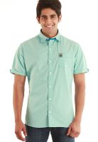 Jogur Green Casual Shirts