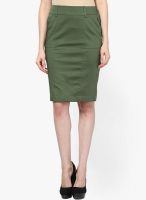 Kaaryah Green Pencil Skirt