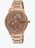 Kenneth Cole Ikc0027 Golden/Rose Gold Analog Watch