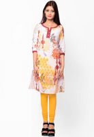 Kurti'S Yellow Printed Kurtis