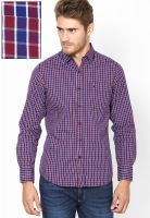 Lee Red Casual Shirt