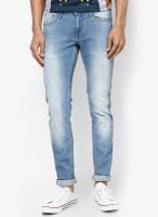 Lee Sky Blue Skinny Fit Jeans (Lowbruce)