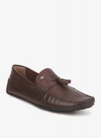 Louis Philippe Brown Loafers