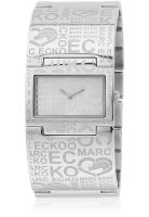 Marc Ecko E12594L2-1 Silver/Silver Analog Watch