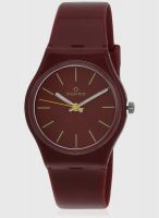 Maxima E-28924Ppgw Brown Analog Watch