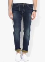 Monte Carlo Blue Low Rise Narrow Fit Jeans