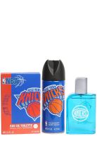 NBA Set Of 2 (New York Knicks Edt 100Ml+ Nba New York Knicks Body Spray 150 Ml Worth Rs. 175 Free)