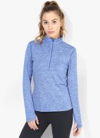 Nike Element 1/2 Blue Zip Sweatshirt