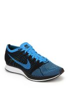 Nike Flyknit Racer Black Running Shoes