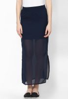 Only Blue A-Line Skirt